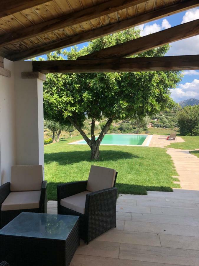 Villa Alba Esclusiva Villa Con Piscina A Sfioro E Vista Mozzafiato Sul Mare Cugnana Exterior foto